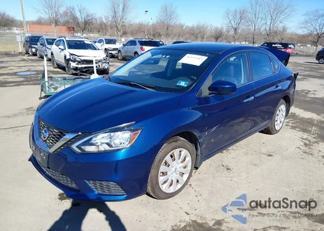 2016 Nissan Sentra S from USA, damaged, VIN 3N1AB7APXGY300683